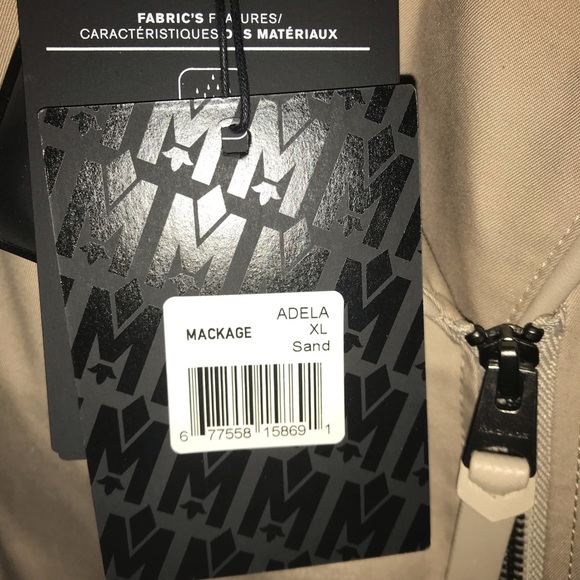 NEW WITH TAGS MACKAGE trench coat - Picture 2 of 5